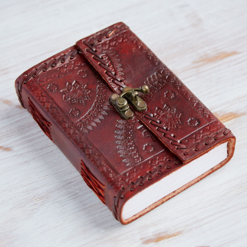 Embossed Leather Journal