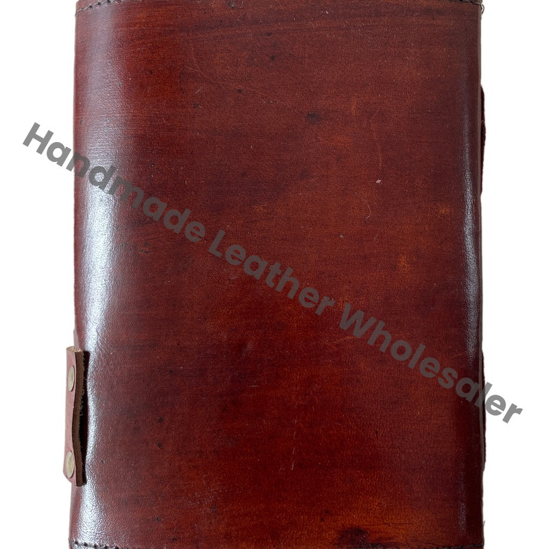 Antique Handmade Deckle Edge Paper Cross Eye Brown Vintage Leather Journal Sketchbook Book Wiccan Journals Notebooks Charmed