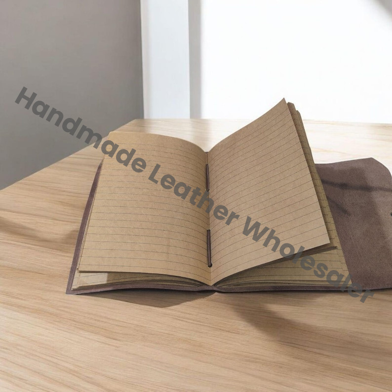 Artisan Leather Bound Journal Notebook– Vintage Handmade Diary with Lock & Key, Rustic Writing Book | Lined or Unlined Paper Book of Shadows