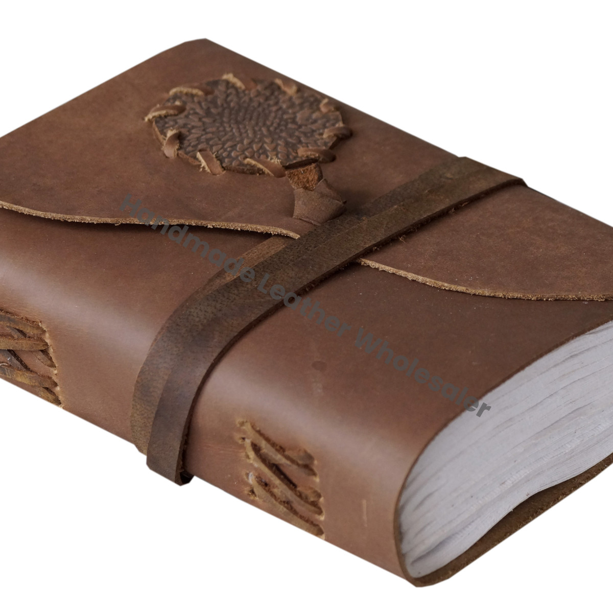 Beautiful Handmade Antique Design Soft Leather Bound Journal Notebook & Sketchbook for Office Use or Gift