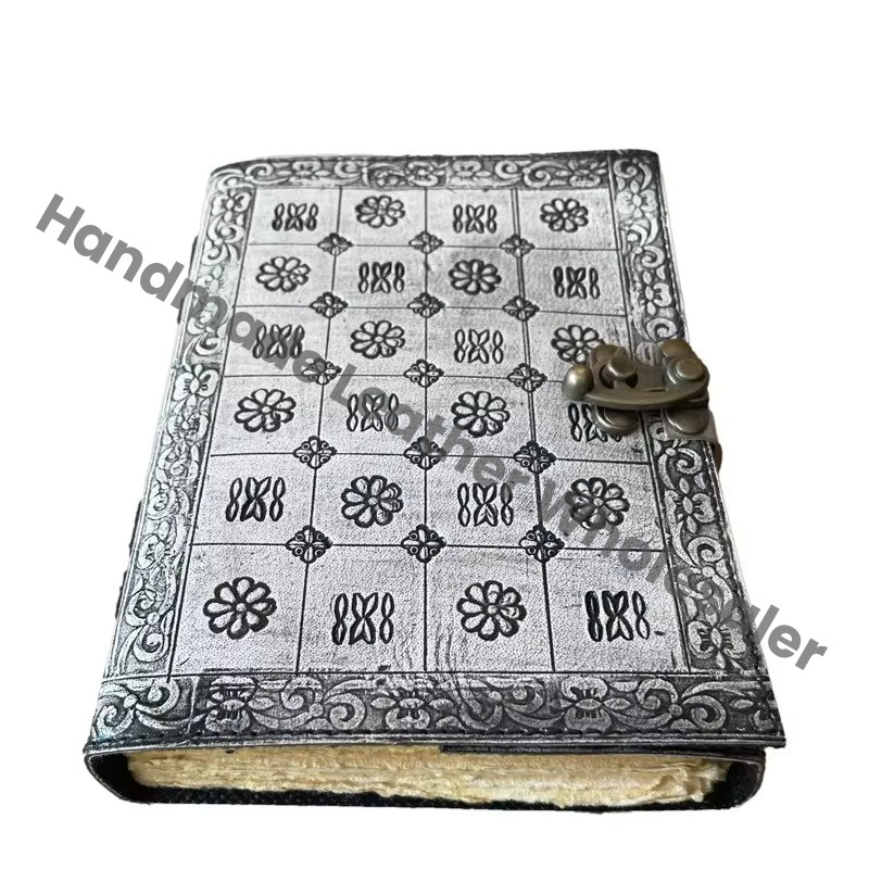 Book Shadows Leather Hardcover Notebook Classic Antique Vintage Spell Sketchbook Gift Women Artist Diary Planner Custom Logo
