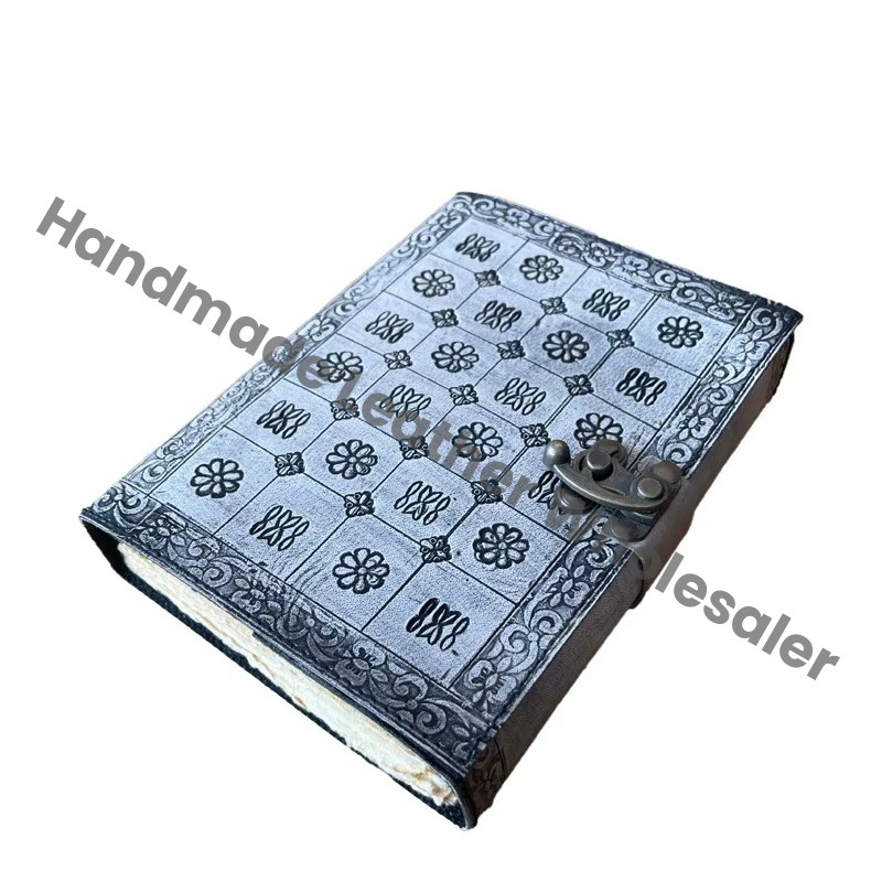 Book Shadows Leather Hardcover Notebook Classic Antique Vintage Spell Sketchbook Gift Women Artist Diary Planner Custom Logo