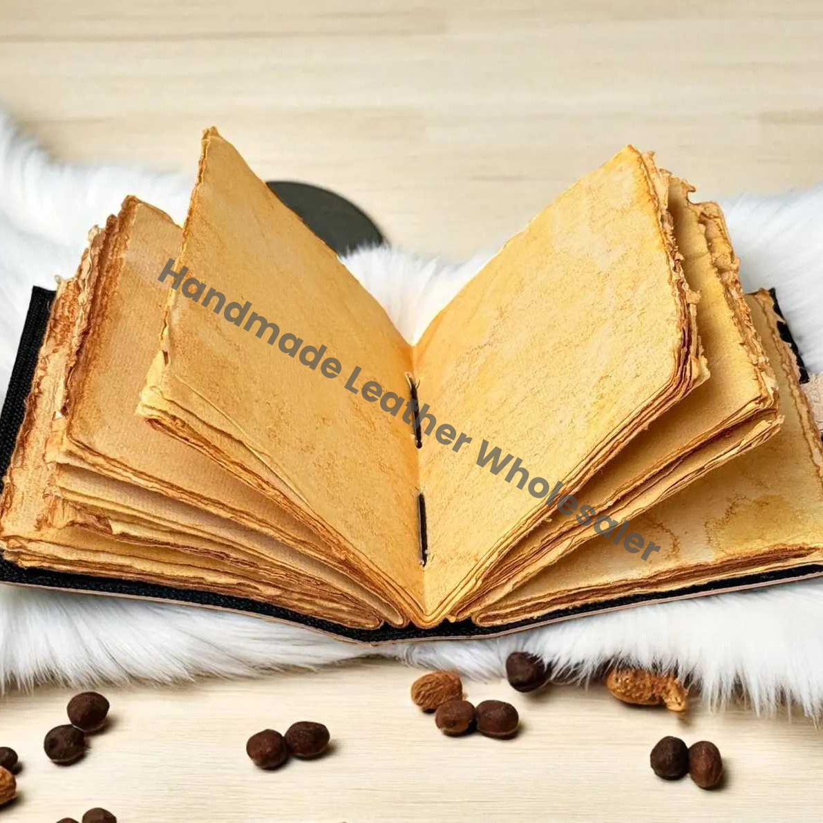 Butterfly Leather Journal with Lock –  Vintage Grimoire Book of Shadows, Wiccan Witchcraft Spellbook, Gothic Witchy Diary