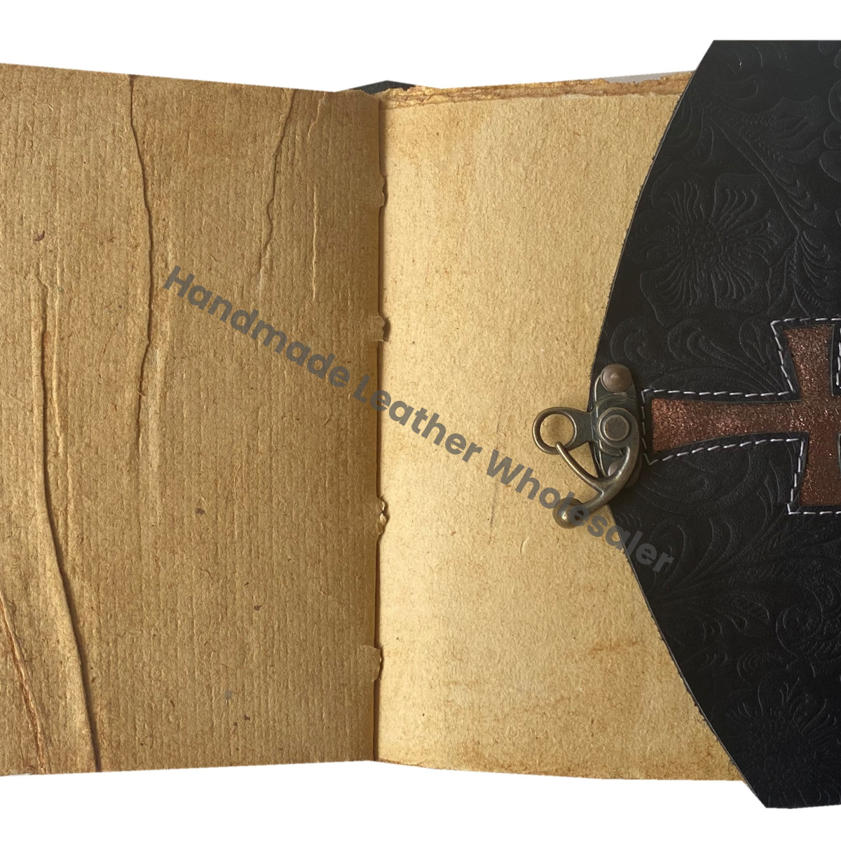 Celtic Cross Embossed Handmade Leather Journal Diary Notebook Leather Bound Vintage Journal Handbound Diary Rustic Journal