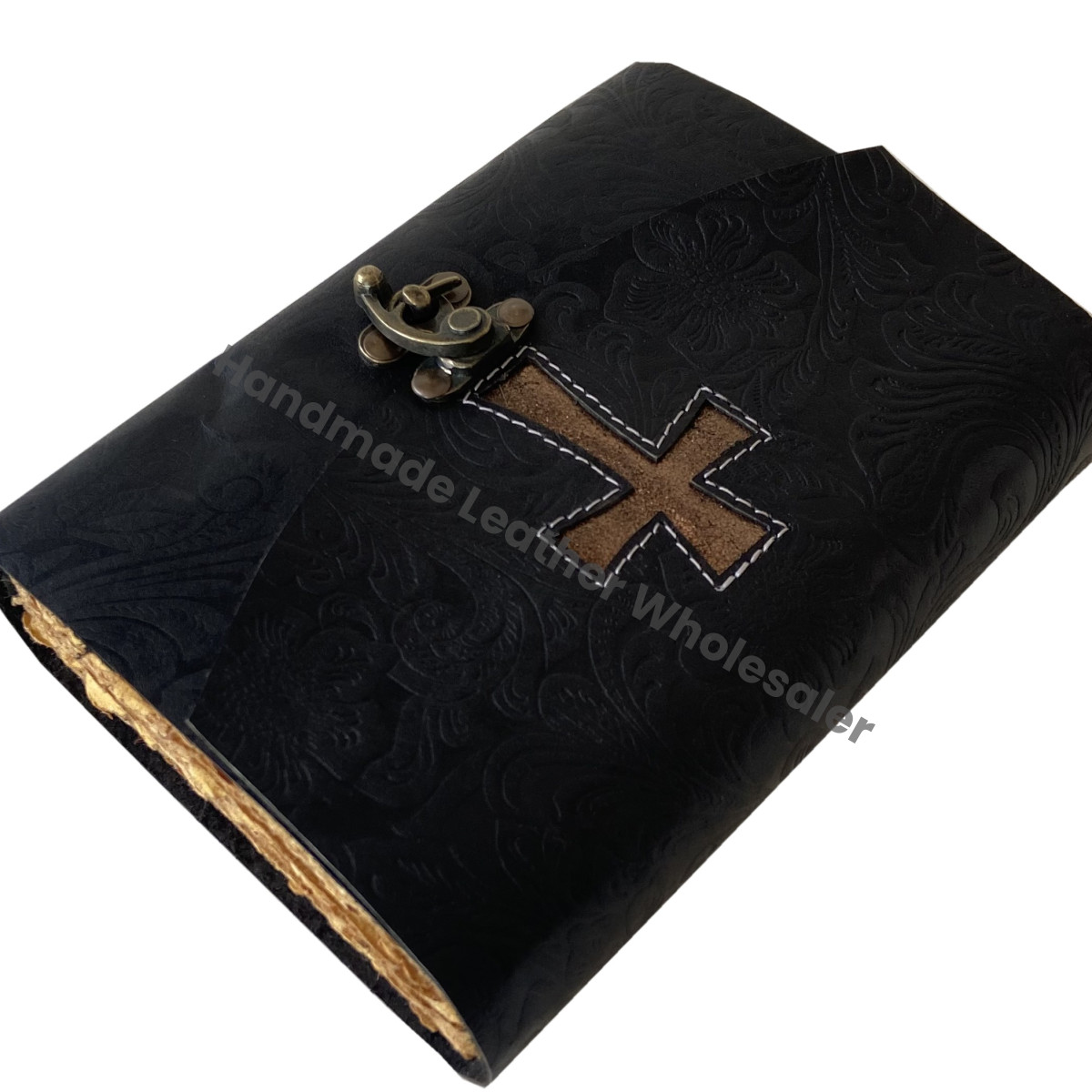 Celtic Cross Embossed Handmade Leather Journal Diary Notebook Leather Bound Vintage Journal Handbound Diary Rustic Journal