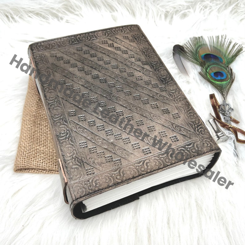 Celtic Owl Leather Journal: Handmade Book of Shadows