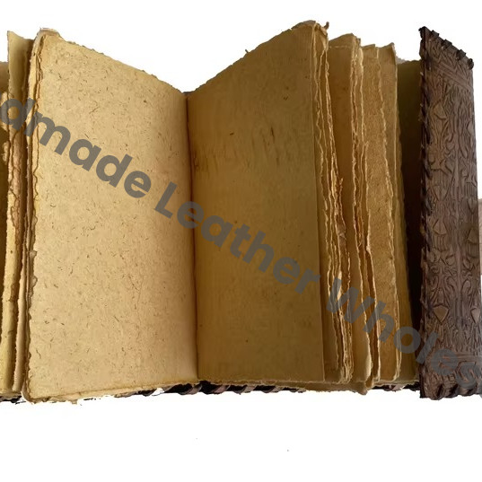 Charcoal Sun and Moon Tree of Life Customizable Personalized Leather Hardcover Diary 2022 Gift Edition