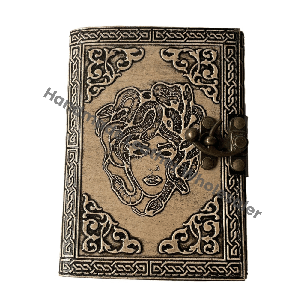 Custom Celtic Leather Hardcover Journal with Recyclable Handmade Paper Travel Notebook for Artists Students Best Gift