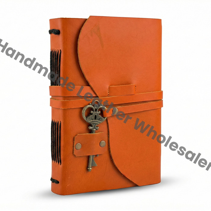 Custom Leather Journal Handmade Diary | Vintage Blank Antique Paper Notebook for Writers