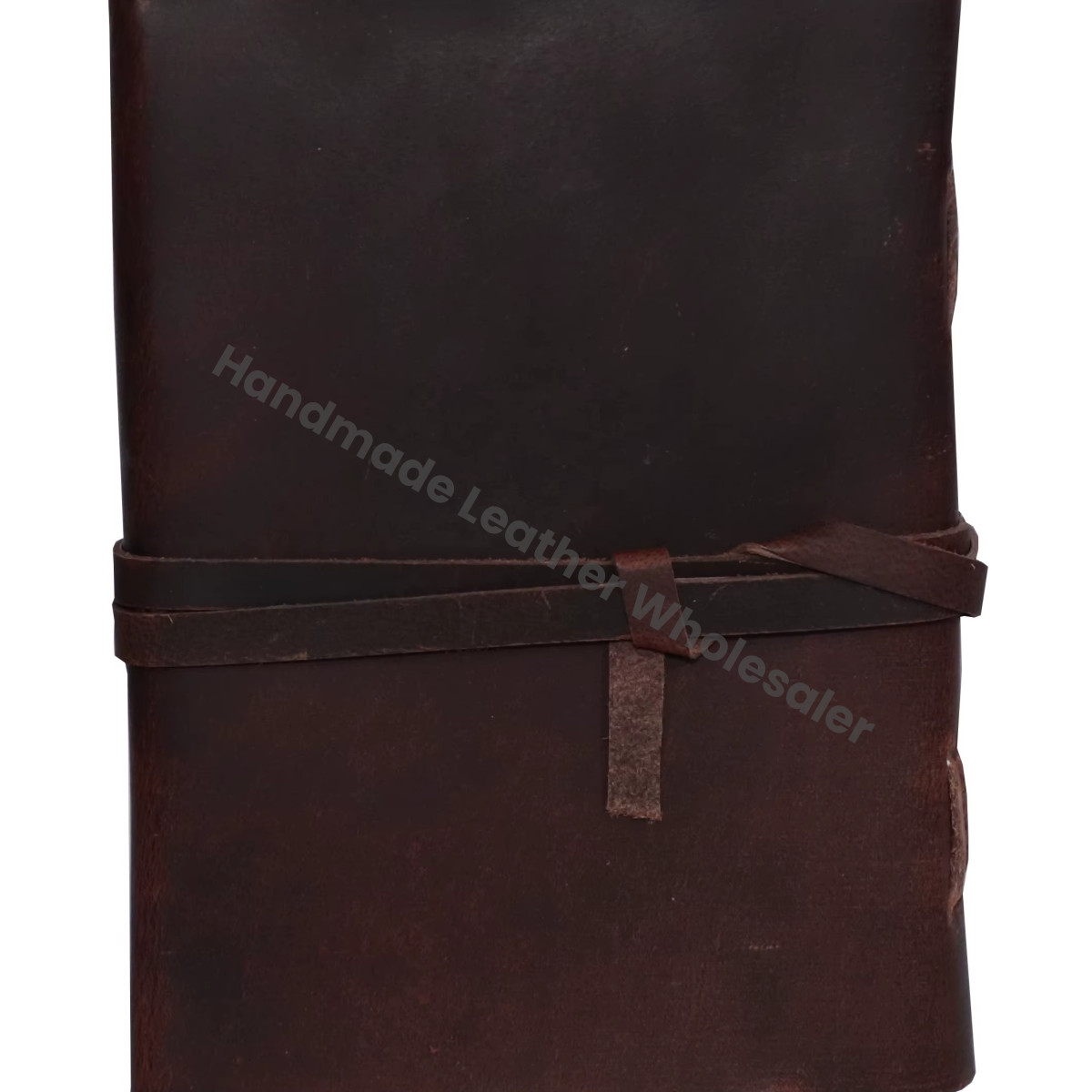 Dolphin Leather Journal Blank Thermal Binding Sketchbook Drawing Handmade Deckle Old Pages Large Notebooks Gift Travel