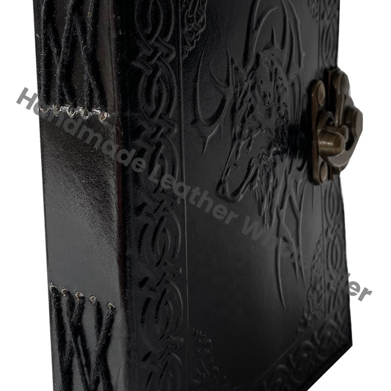 Dragon Journal Embossed Writing Antique Design Hardcover Gift Executive Travel Diary Notebook Recyclable Handmade