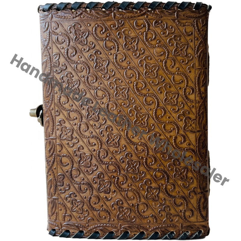 Dragon Journal Notebook Charcoal Diary for Men Women Vintage Handmade Leather Hardcover Spiral Binding Gift