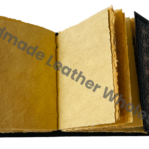 Dragon Personal Diary Notebook Journal Gift Vintage Handmade Large Embossed Leather Hardcover Recyclable Handmade Paper Custom