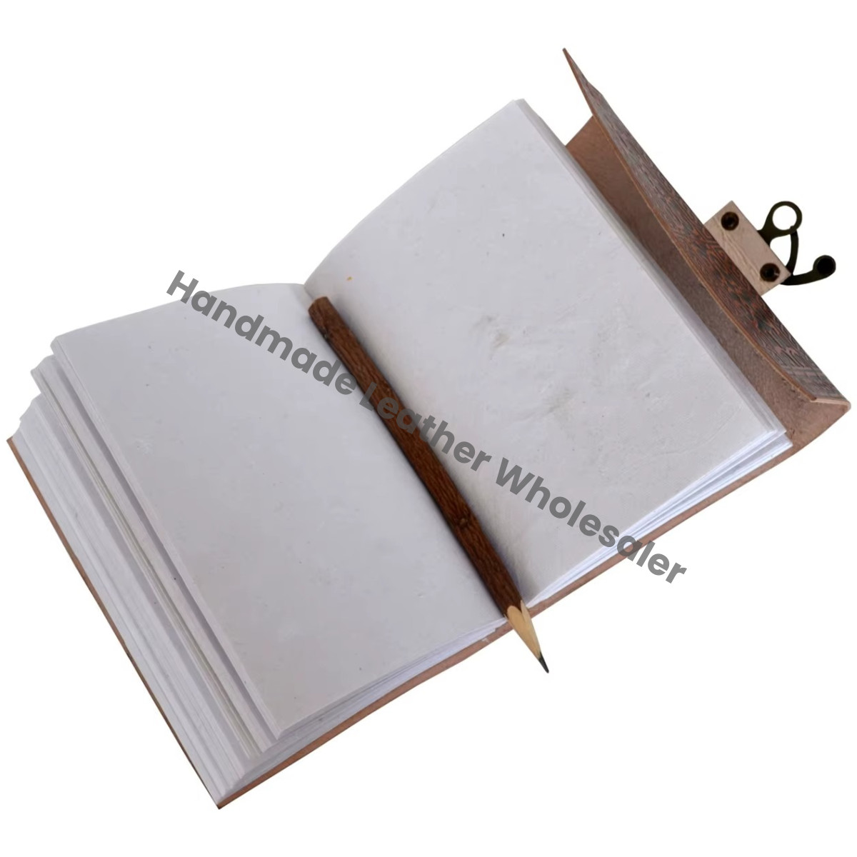 Dream Catcher Leather Journal Vintage Handmade Large Hardcover Thermal Gift Woman Writing Spell Sketchbook Supplies Diary