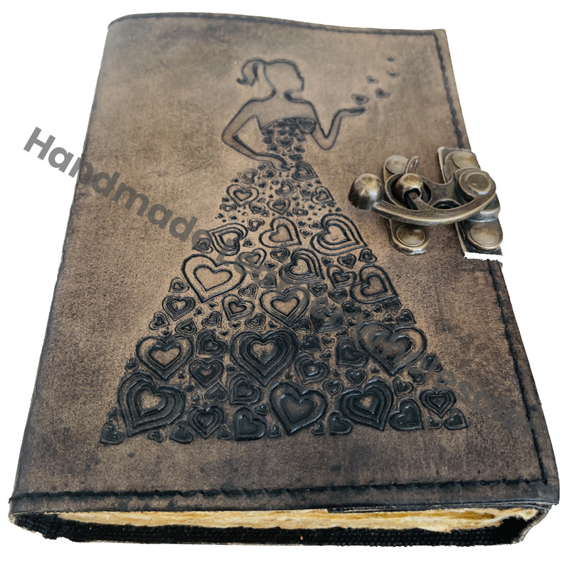 Fairy Journals Diary Sketchbook Gifting Celtic Leather Hardcover Journal Genuine Designs Notebook Vintage Book Spell Bound Diary