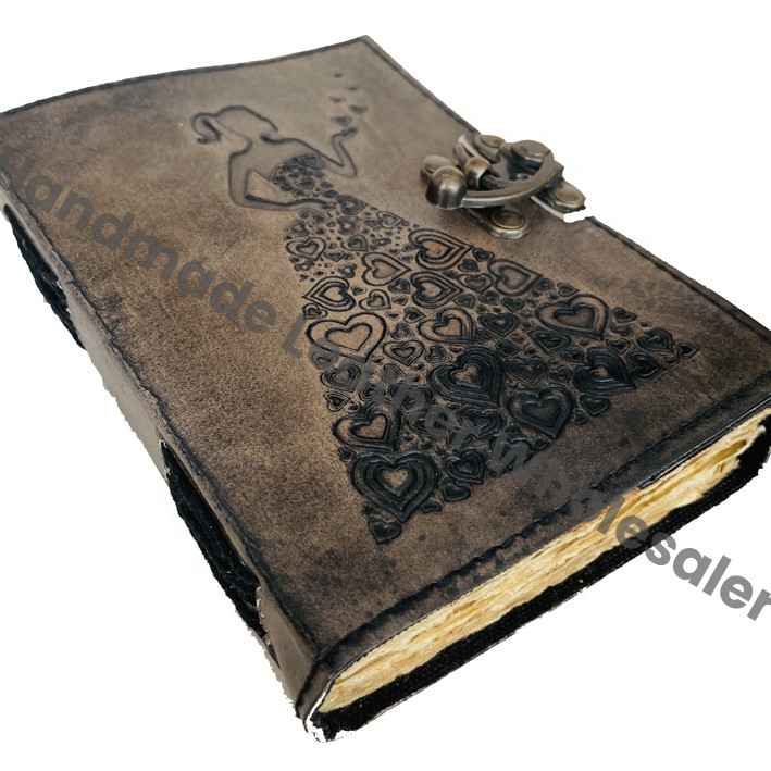 Fairy Journals Diary Sketchbook Gifting Celtic Leather Hardcover Journal Genuine Designs Notebook Vintage Book Spell Bound Diary