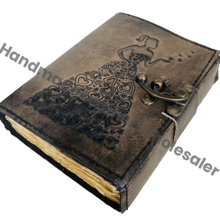 Fairy Journals Diary Sketchbook Gifting Celtic Leather Hardcover Journal Genuine Designs Notebook Vintage Book Spell Bound Diary