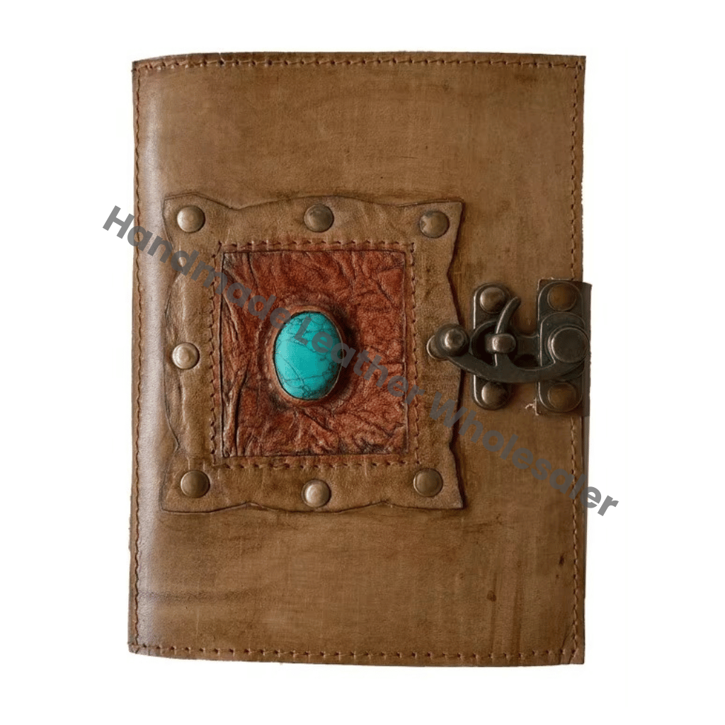 Genuine Leather Bound Handmade Vintage Antique Look Journal Diary Notebook Travel Book Charcoal Gift Eco-friendly Paper