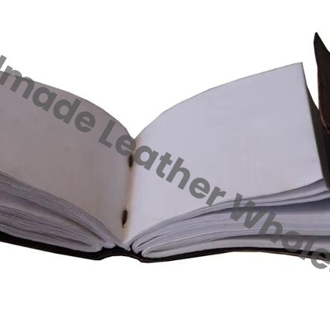 Genuine Leather Handmade Embossed New Design Hamsa Hand Stone Hardcover Water Color Journal Notebook Sketchbook Eco-friendly