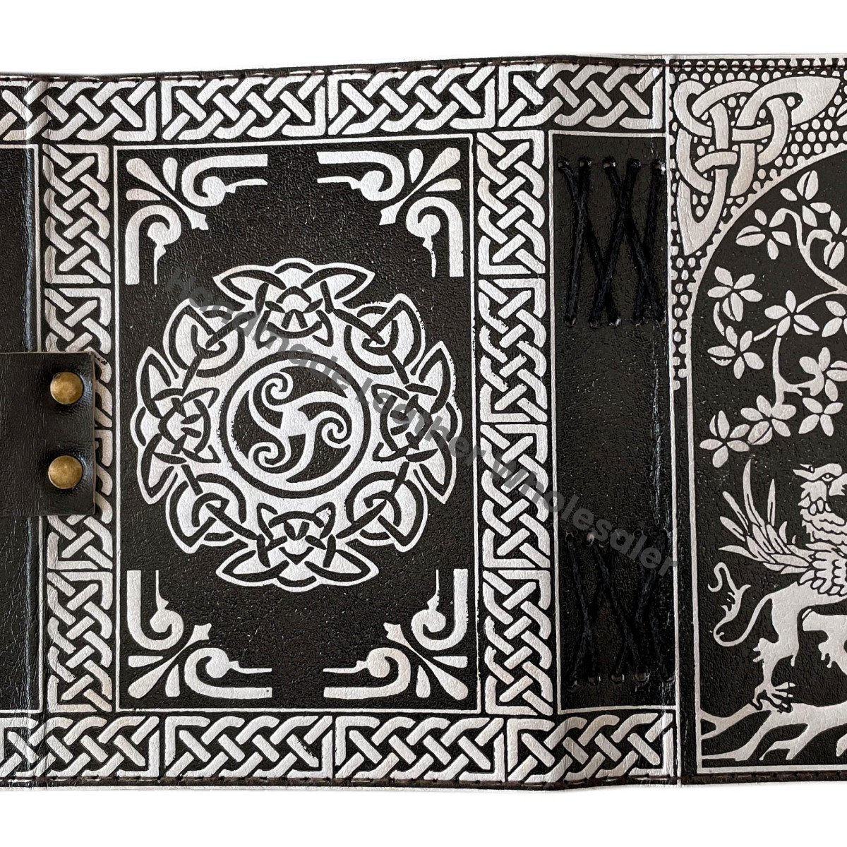 Gratitude Journal Leather Hardcover Spiral Binding Gift Box Unisex Unlined Cotton Paper Journal Notebook