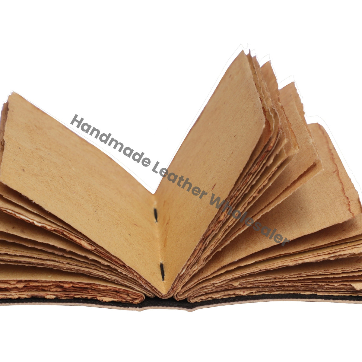 Grimoire Journal Vintage Leather Journal Book of Spells Leather Journal Deckle Edge Paper Third Eye Book of Shadows