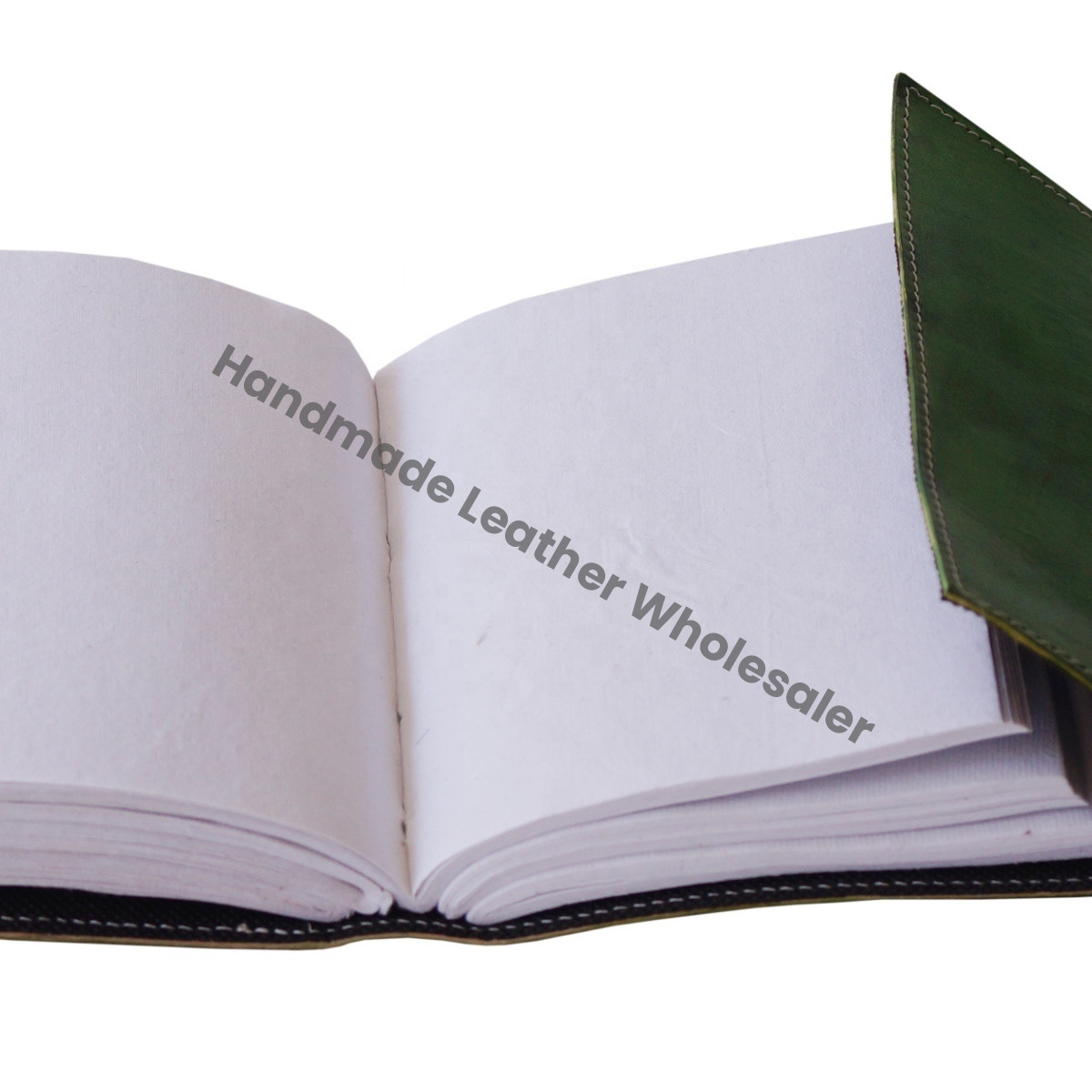 Handmade Antique Leather Hardcover Loose-Leaf Journal Sketchbook Notebook Planner Best Gift Unisex Diary