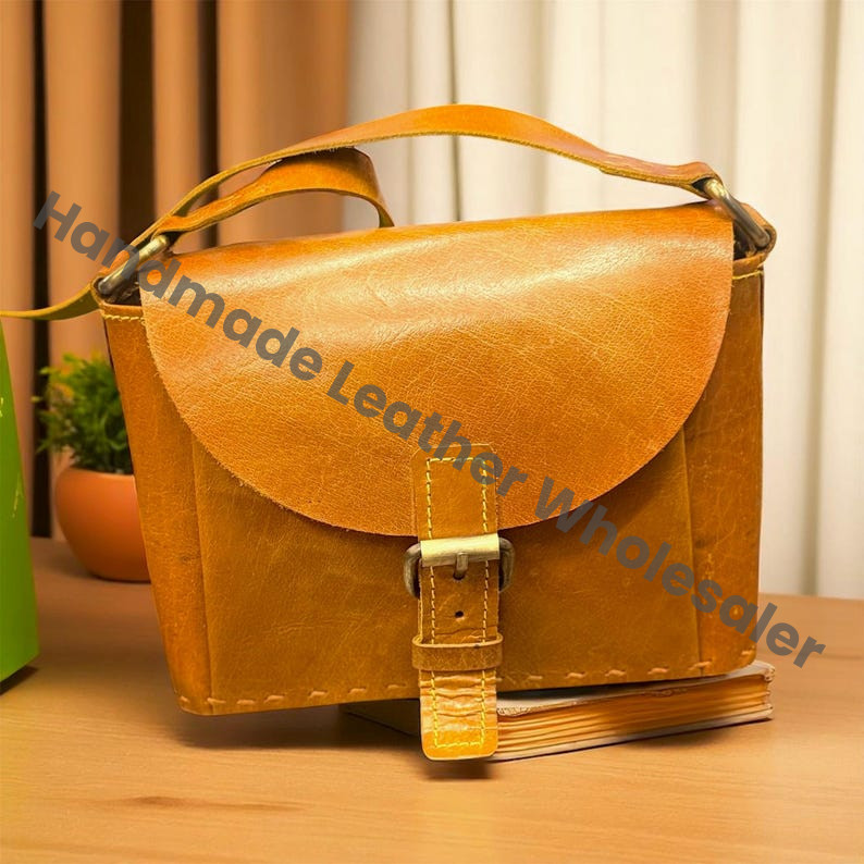 Handmade Leather Crossbody Bag – Boho Fringe Purse with Heart Embossed Design, Vintage Festival Western Gypsy Shoulder Bag, Unique Gift