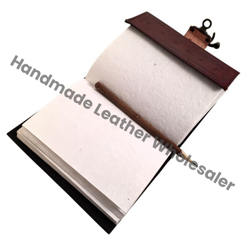 Handmade Leather Embossed Ouija Design Journal Book of Shadows Witch Craft Notebook & Sketchbook