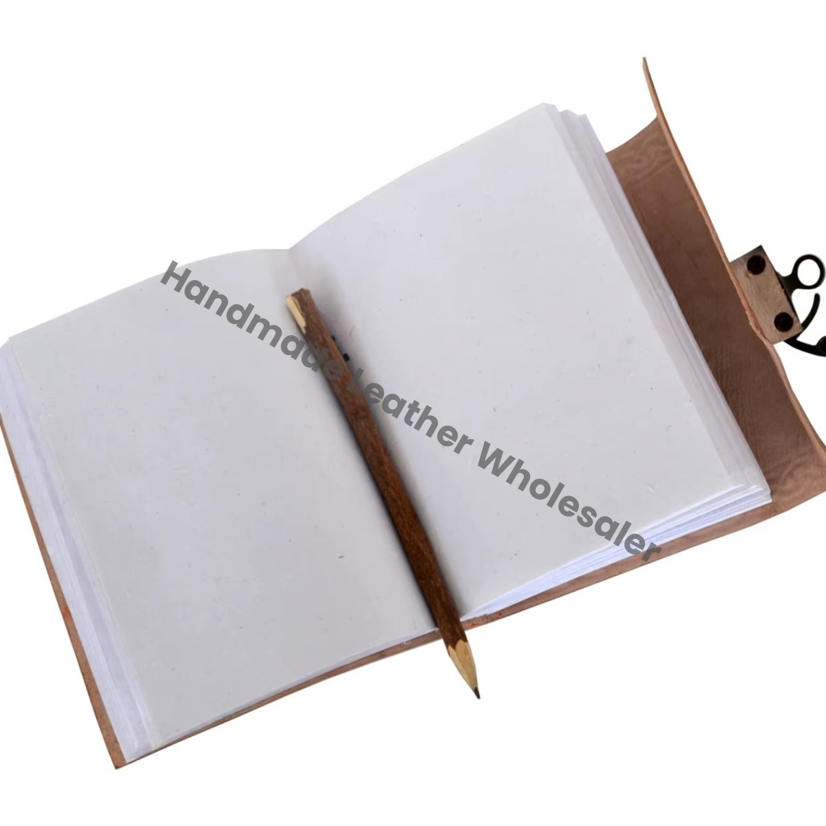 Handmade Leather Hardcover Journal Notebook Personalized Sketchbook Book Shadows Planner Diary Writing Travel Thermal Gift