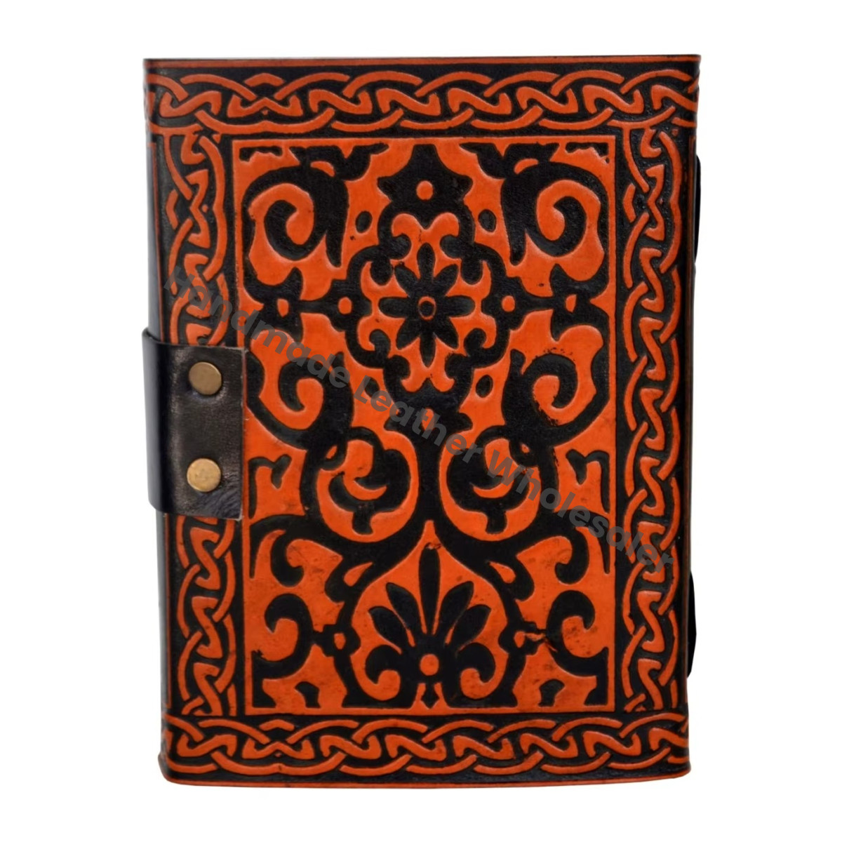 Handmade Leather Hardcover Journal Notebook Personalized Sketchbook Book Shadows Planner Diary Writing Travel Thermal Gift