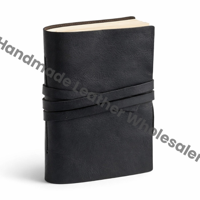Handmade Leather Journal: Deckle Edge Paper Book of Shadows