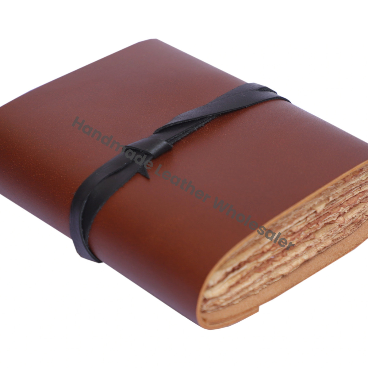 Handmade Soft Leather Journals Strap Writing Diary Deckle Edge Paper Bound Blank Book of Spells Sketchbook Planner Writing