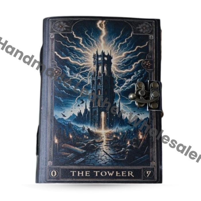 Handmade The Tower Tarot Journal: Gothic Occult Grimoire
