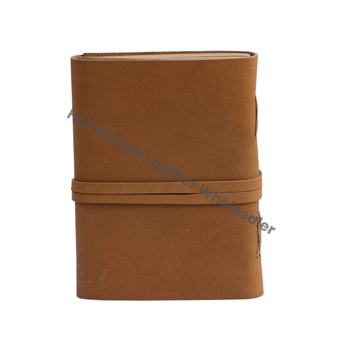 Handmade Vintage Leather Journal for Women Personalized Thermal Bound Paper with Deckle Edge Key Closure New Year Christmas Gift