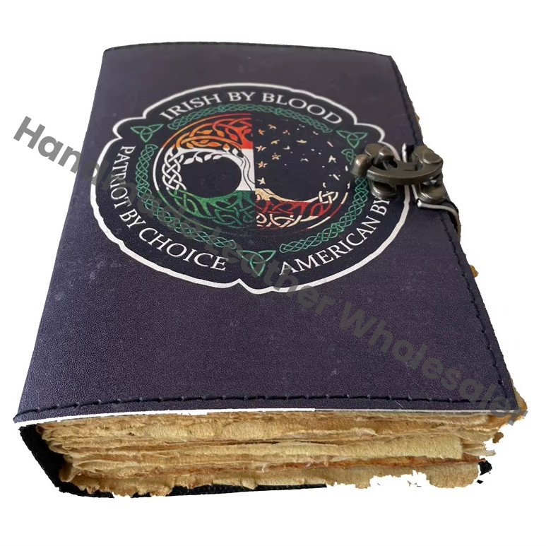 Handmade Wholesale Handmade Genuine Leather Journal Vintage Notebook for Writing Gift Journal for Men and Women