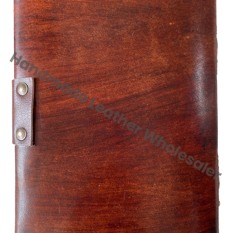 Hocus Pocus Book Spell God Eye Magical Handmade Spiral Bound Recycled Deckle Journal Blank Pages Hard Leather Cover Gift