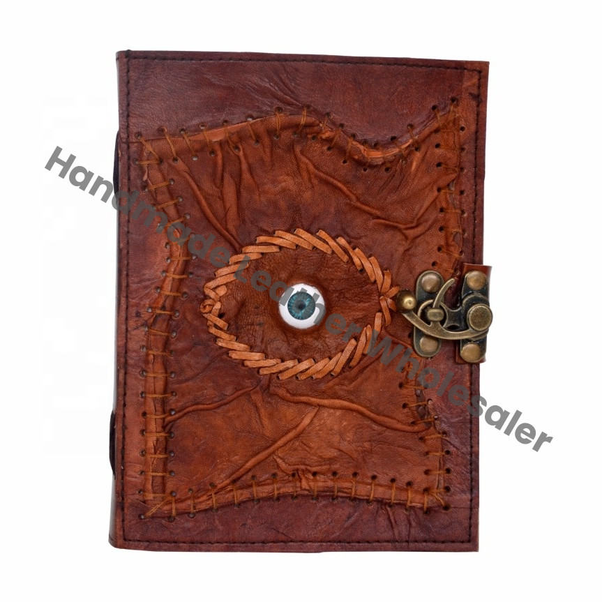 Hocus Pocus Book Spells Hardcover Leather Thermal/Spiral Binding Journal Blank Wiccan Pagan Halloween Decor Gifts Him Her