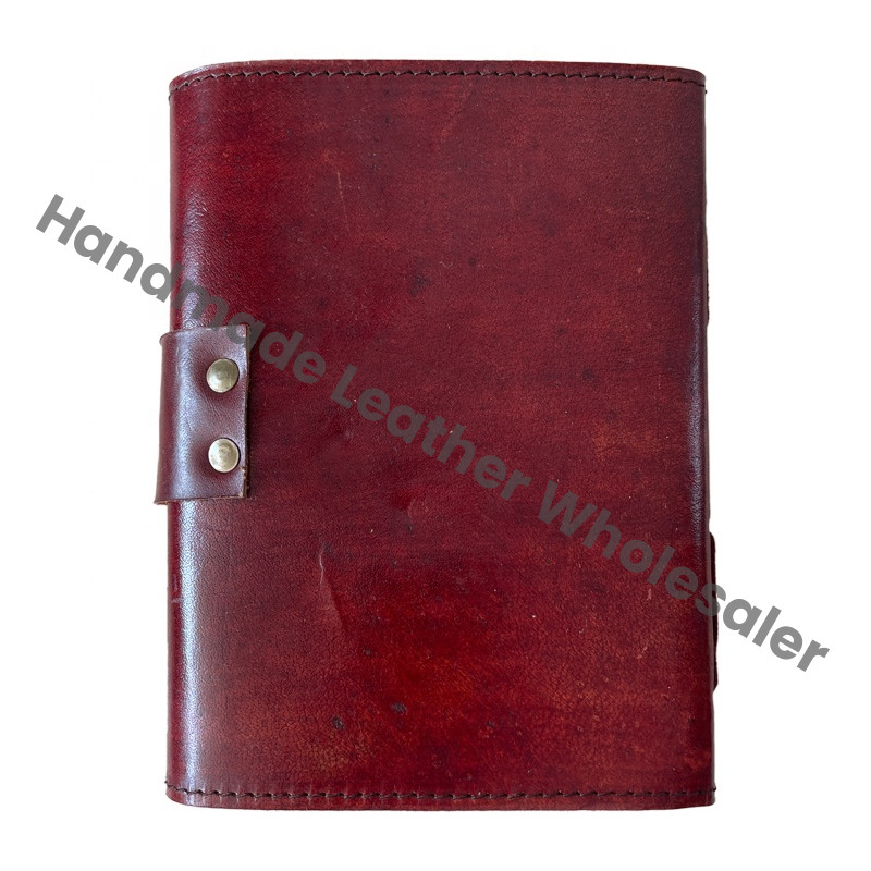 Hocus Pocus Book Spells Leather Hardcover Journal Thermal Binding Deckle Edge Paper Eye Grimoire Vintage Halloween Shadows Gift