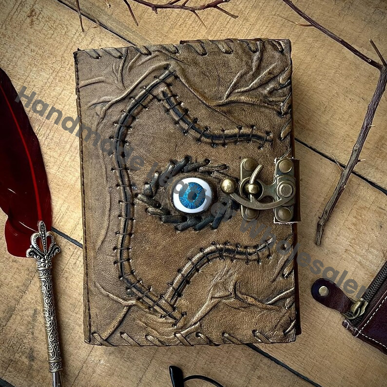 Hocus Pocus Spell Book | Antique Paper Journal, Halloween Decor