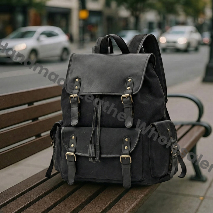 Leather Backpack, Personalize Leather backpack, Rucksack Travel Backpack, Laptop Bag For Man Unisex Bag, Christmas gift, School College Bag
