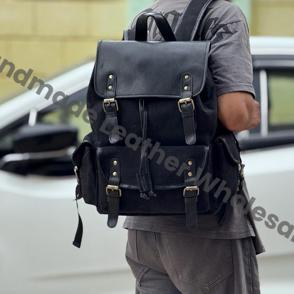 Leather Backpack, Personalize Leather backpack, Rucksack Travel Backpack, Laptop Bag For Man Unisex Bag, Christmas gift, School College Bag