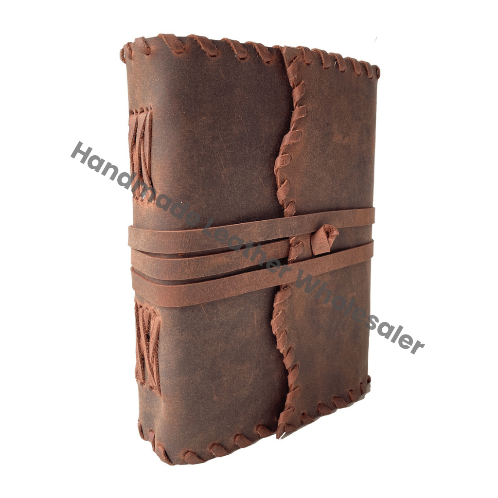 Leather Books Vintage Leather Journal Vintage Leather Bound Journal for Women Men Handmade Vintage Deckle Edge Paper