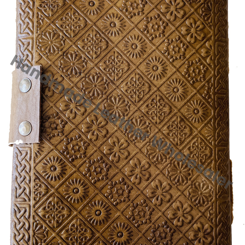 Leather Bound Journal Engraved Vintage Journal Leather Journal for Women Sketchbook Dragon Large Book of Shadows Star Pentagram