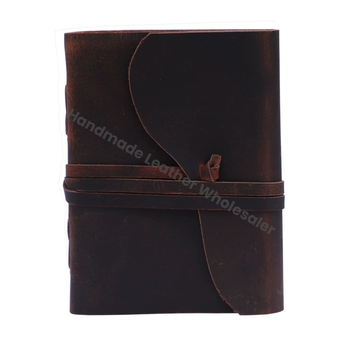 Leather Bound Journal Rustic Brown Vintage Blank Paper Diary for Writing Drawing Sketchbook Travel Notebook For Women and Men