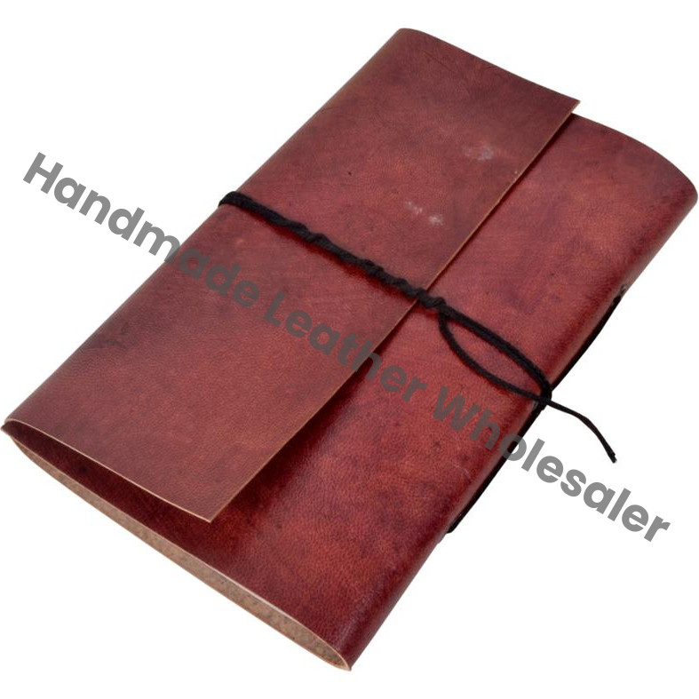 Leather Diary Hardcover Red Bound With Cord Sewing Binding Journal Notebook Leather Printed Address Book & Planner Personal