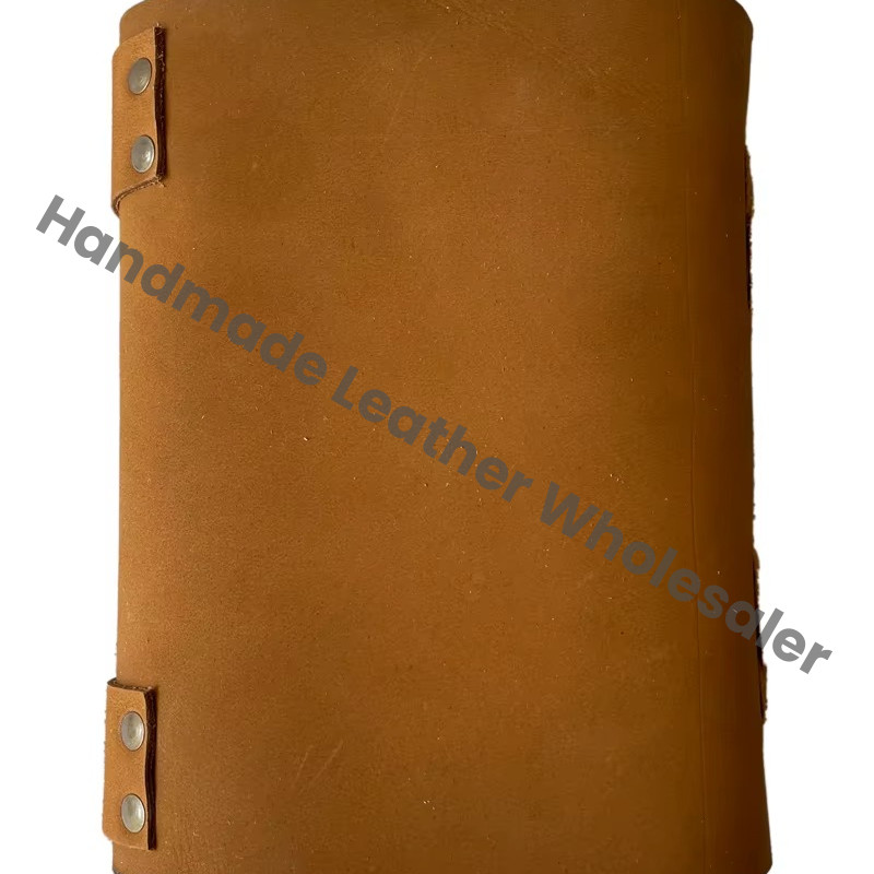 Leather Hardcover Diary with UV Printed Magic Circle Design Sewing Binding Gift Notebook Hardcover Leather Notebook