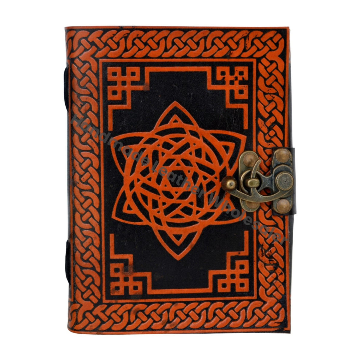 Leather Journal Dairy Classic Star Hard Cover Personalized Cotton Paper Bound Antique Book Shadows Sketching Drawing Gift Custom