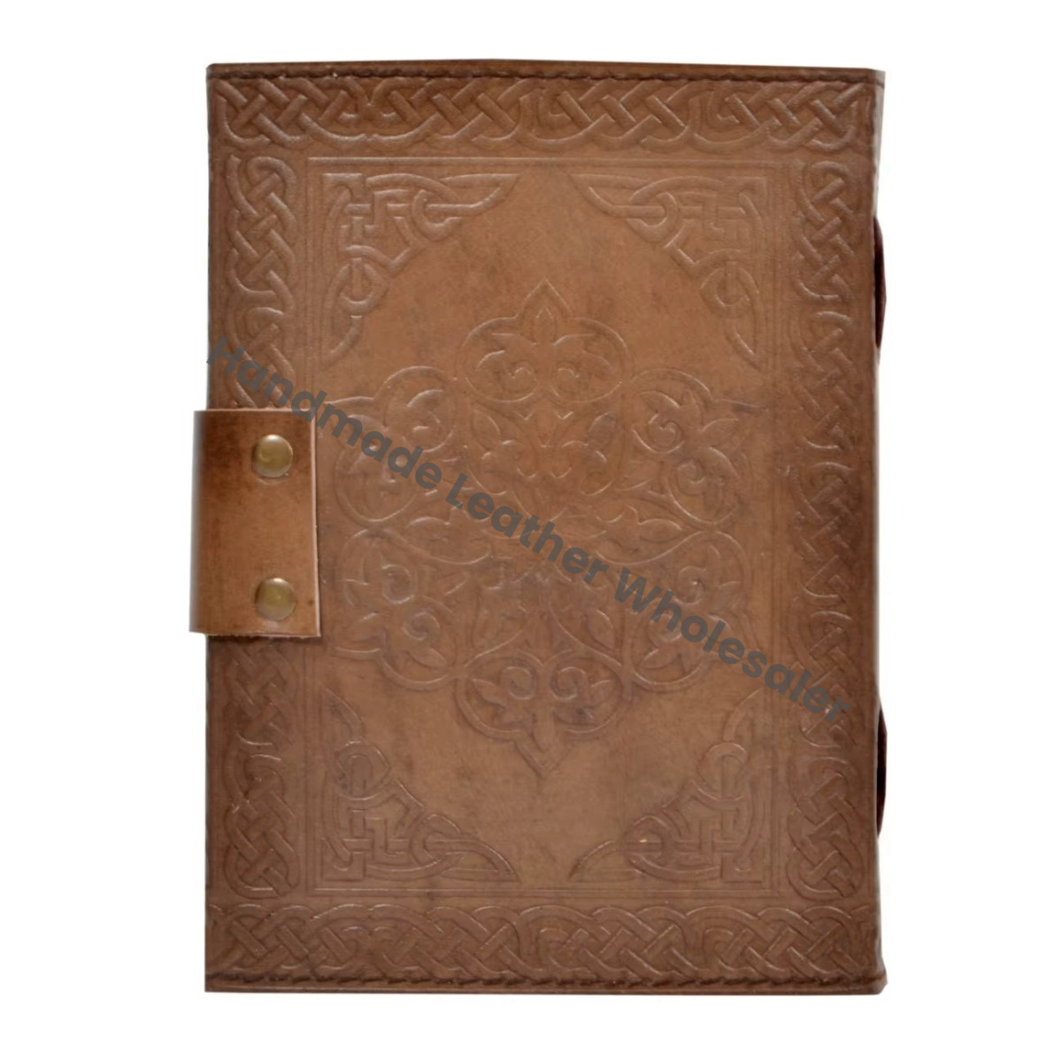 Leather Journal Embossed Book Shadows Notebook Grimoire Vintage Bound Travel Office Diary College Poetry Sketch Gift