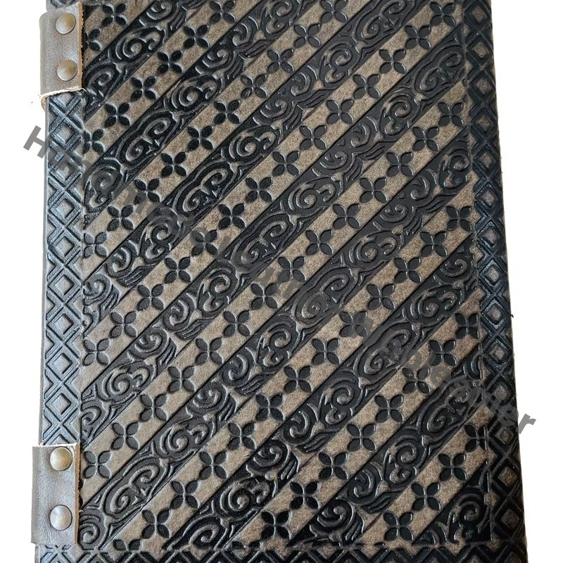 Leather Journal Fantasy Mermaid Grimoire Book Seven Stone Sketchbook Fantasy Notebook Embossed Handmade Spells Magic Books