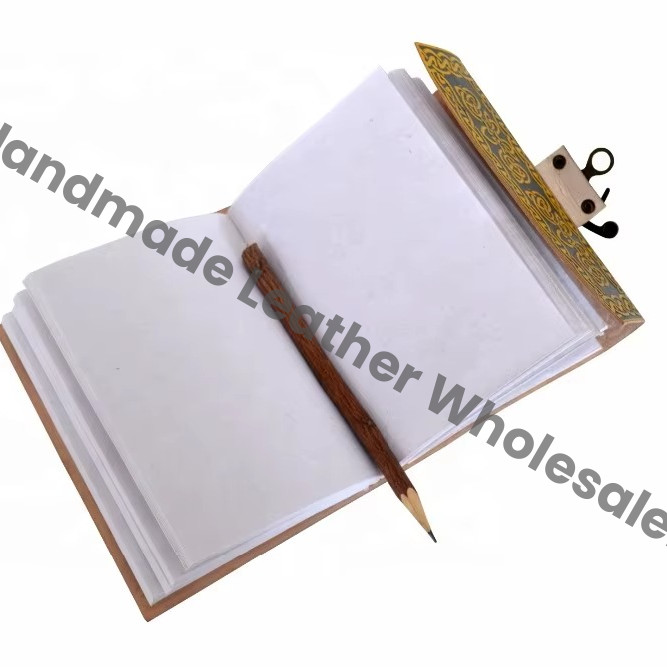 Leather Journal Peace of sign Vintage Bound Spells Diary Instagram photo album Handmade Note Book Writing Book Of Shadows
